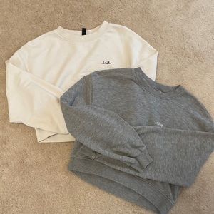 Crop sweatshirt bundle